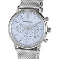 Jacques Lemans Jacques Lemans N-209N  N-209N кварцевые мужские часы голубой циферблат, браслет нержавеющая сталь — вид спереди