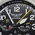 Оригинальные часы Aviator Aviator Airacobra V.2.25.0.169.4 кварцевые калибр механизма ronda 5040.d общий вид