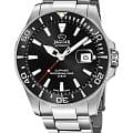 Jaguar Jaguar Automatic Diver J886/3  J886/3 механические мужские часы черный циферблат, браслет нержавеющая сталь — вид спереди