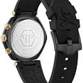Philipp Plein Philipp Plein The Hexagon Chrono PWZBA0223,  германия мужские часы на браслете силикон боковой вид