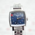 Tissot Tissot Lovely Square T058.109.11.041.01 кварцевые женские часы часы, крупный план синий циферблат