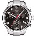 Tissot Tissot Chrono XL Classic Asian Games Edition T116.617.11.057.02 Chrono XL T1166171105702 кварцевые мужские часы серый циферблат, браслет нержавеющая сталь — вид спереди