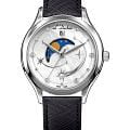 L'Duchen L'Duchen Perseides D 837.11.43  D 837.11.43 кварцевые женские часы белый циферблат, браслет кожаный — вид спереди