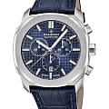 Candino Candino Chronos Carree C4747/2  C4747/2 кварцевые мужские часы синий циферблат, браслет кожаный — вид спереди