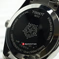 Tissot T1019101112100 женские часы застежка крупным планом