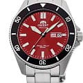 Orient Orient Diving Sport Automatic RA-AA0915R  RA-AA0915R механические мужские часы  красный циферблат, браслет нержавеющая сталь — вид спереди