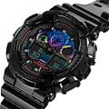 Оригинальные часы Casio Casio G-Shock GA-100RGB-1ADR (GA-100RGB-1A) электронные калибр механизма  общий вид