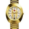 Rado Rado The Original Automatic R12413803 Automatic R12413803 механические мужские часы золотой циферблат, браслет нержавеющая сталь с pvd-покрытием — вид спереди