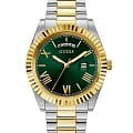 Guess Guess Connoisseur GW0265G8  GW0265G8 кварцевые мужские часы зеленый циферблат, браслет нержавеющая сталь с ip-покрытием — вид спереди