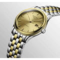 Longines Longines Flagship L4.984.3.32.7, flagship швейцария мужские часы на браслете сталь c pvd покрытием боковой вид