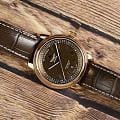 Aviator Aviator Douglas Day-Date V.3.35.2.280.4, douglas day date швейцария мужские часы на браслете кожаный боковой вид