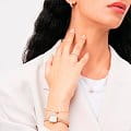 Оригинальные часы Daniel Wellington Daniel Wellington Quadro Mini Lumine Bezel Rose Gold DW00100731 кварцевые калибр механизма  общий вид
