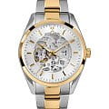 Jacques Lemans Jacques Lemans Automatic 1-2087i  1-2087i механические мужские часы  серебристый циферблат, браслет нержавеющая сталь — вид спереди