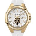 Plein Sport Plein Sport PS7BA0224  PS7BA0224 кварцевые мужские часы  белый циферблат, браслет силикон — вид спереди