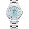 Slazenger Slazenger SL.09.2374.3.07  SL.09.2374.3.07 кварцевые женские часы бирюзовый циферблат, браслет суперметалл — вид спереди
