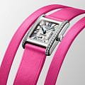 Longines Longines Mini DolceVita L5.200.0.71.4 женские часы бежевый циферблат на запястье