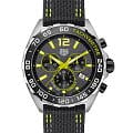 TAG Heuer TAG Heuer Formula 1 CAZ101AG.FC8304  CAZ101AG.FC8304 кварцевые мужские часы черный циферблат, браслет нейлон — вид спереди