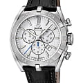 Jaguar Jaguar Executive Chrono J857/A  J857/A кварцевые мужские часы  серебристый циферблат, браслет кожаный — вид спереди