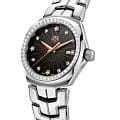 TAG Heuer TAG Heuer Link WBC131G.BA0649, link швейцария женские часы на браслете нержавеющая сталь боковой вид