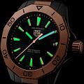TAG Heuer TAG Heuer Aquaracer Professional 200 Solargraph WBP1121.BB0003  наручные мужские часы фото под углом.