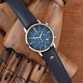 Maurice Lacroix Maurice Lacroix Eliros EL1098-SS001-410-4, eliros швейцария мужские часы на браслете кожаный боковой вид