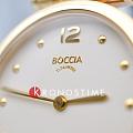 Оригинальные часы Boccia Titanium Boccia Titanium Circle-Oval 3349-04 кварцевые калибр механизма  общий вид