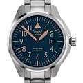 Aviator Aviator Airacobra V.1.38.0.318.5  V.1.38.0.318.5 кварцевые мужские часы  синий циферблат, браслет нержавеющая сталь — вид спереди