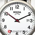 Boccia Titanium Boccia Titanium 3622-03 мужские часы белый циферблат на запястье