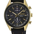 Seiko Seiko Conceptual Series Dress SSC804P1  SSC804P1 кварцевые мужские часы  черный циферблат, браслет силикон — вид спереди