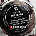 Swiss Military by Chrono Swiss Military by Chrono Сверхточные SM30200.24  — детали корпуса и кожаный