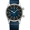 Longines Longines Legend Diver L3.374.4.90.2  L33744902 механические мужские часы синий циферблат, браслет тканевый — вид спереди