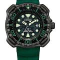 Citizen Citizen Promaster BN0228-06W  BN0228-06W кварцевые мужские часы  зеленый циферблат, браслет полиуретан — вид спереди