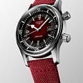 Longines Longines Legend Diver L3.374.4.40.2, legend diver watch швейцария женские часы на браслете тканевый боковой вид