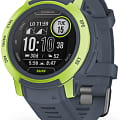 Garmin Garmin Instinct 2 Surf Mavericks 010-02626-02  010-02626-02 электронные мужские часы  циферблат, браслет силикон — вид спереди