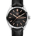 TAG Heuer TAG Heuer Carrera WBN2013.FC6503  WBN2013.FC6503 механические мужские часы черный циферблат, браслет кожаный — вид спереди