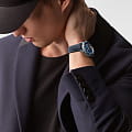 Longines Longines Spirit L3.812.4.93.2 механические мужские часы часы крупный план синий циферблата
