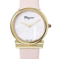 Salvatore Ferragamo Salvatore Ferragamo Ferragamo Style SFIY00519  SFIY00519 кварцевые женские часы перламутровый циферблат, браслет кожаный — вид спереди