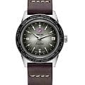 Rado Rado Captain Cook Over-Pole R32116158 Automatic R32116158 механические мужские часы  серый циферблат, браслет кожаный — вид спереди