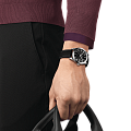 Tissot Tissot Gentleman Powermatic 80 Silicium T127.407.16.051.00 Gentleman, наручные мужские часы фото под углом