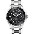 TAG Heuer TAG Heuer Aquaracer WAY131M.BA0748  WAY131M.BA0748 кварцевые женские часы синий циферблат, браслет нержавеющая сталь — вид спереди