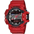Casio Casio G-Shock GBA-400-4A G-SQUAD GBA-400-4A электронные мужские часы  серый циферблат, браслет пластик — вид спереди