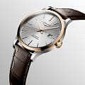 Longines Longines Record Collection L2.821.5.72.2 мужские часы серебристый циферблат на запястье