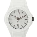 Plein Sport Plein Sport Fearless Date PSHDA0324  PSHDA0324 кварцевые мужские часы  белый циферблат, браслет силикон — вид спереди