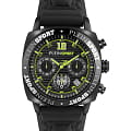 Plein Sport Plein Sport Wildcat PSGBA1023  PSGBA1023 кварцевые мужские часы  черный циферблат, браслет силикон — вид спереди