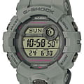 Casio Casio G-Shock GMD-B800SU-8ER  GMD-B800SU-8ER электронные женские часы серый циферблат, браслет каучук — вид спереди