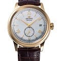 Orient Orient Automatic RA-AP0106S3 (RA-AP0106S30B)  RA-AP0106S30B механические мужские часы белый циферблат, браслет кожаный — вид спереди