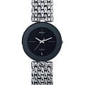 Rado Rado Florence Rondo R48792183  R48792183 кварцевые мужские часы черный циферблат, браслет нержавеющая сталь — вид спереди