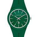 U.S. Polo Assn. U.S. Polo Assn. Yard USPA2101-02  USPA2101-02 кварцевые женские часы  зеленый циферблат, браслет силикон — вид спереди