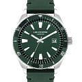 Lee Cooper Lee Cooper LC07611.377  LC07611.377 кварцевые мужские часы серебристый циферблат, браслет кожаный — вид спереди
