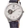 Orient Orient RA-AG0025S  RA-AG0025S механические женские часы белый циферблат, браслет кожаный — вид спереди